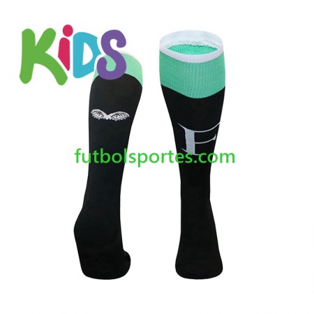 Feyenoord Rotterdam Niño Segunda Calcetines 2024/2025